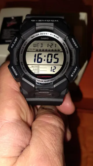 Reloj Casio G-Shock GA-010 Negro