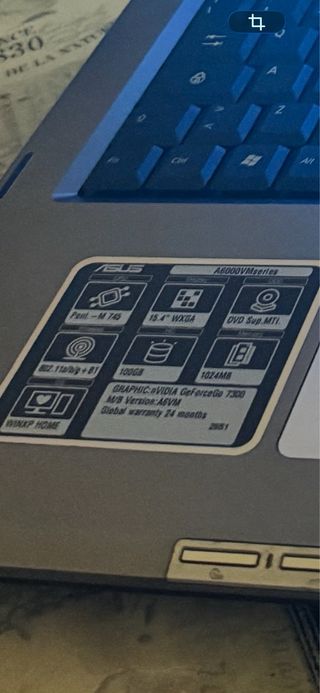 Portatile Asus A6000 Argento