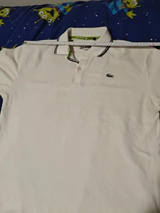 Polo Lacoste Blanco