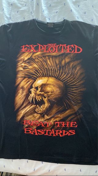 Camiseta The Exploited Beat The Bastards