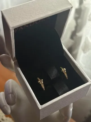 Pendientes plata Mickey y Minnie Mouse