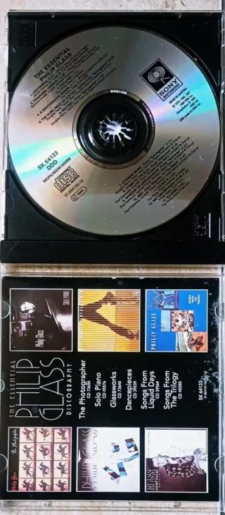 Philip Glass The Essential cd
