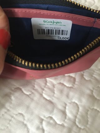 Cartera Monedero Antonio Pulido Mujer Rosa