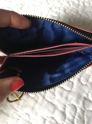 Cartera Monedero Antonio Pulido Mujer Rosa