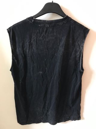 Camiseta sin mangas Newton U.S.A. rosa