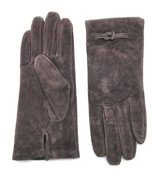 Guantes Piel Mujer Talla 7- 7,5 Marrones