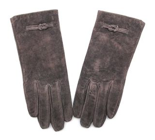 Guantes Piel Mujer Talla 7- 7,5 Marrones