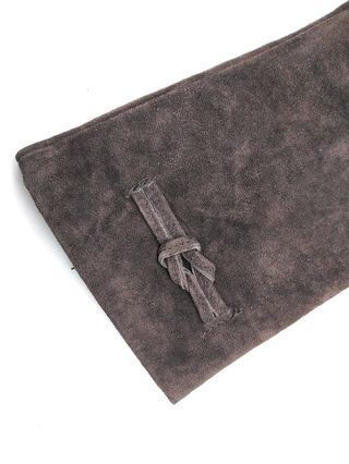 Guantes Piel Mujer Talla 7- 7,5 Marrones