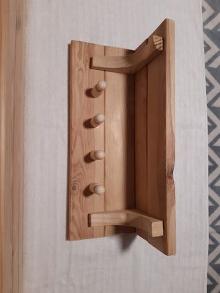 Estanterías rústicas de madera