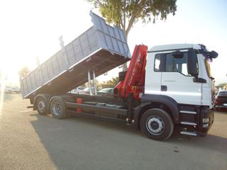 MAN TGS 26 330-CAMIONES GRUAS