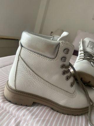 Botas Darkwood blancas talla 36 estilo Panama Jack