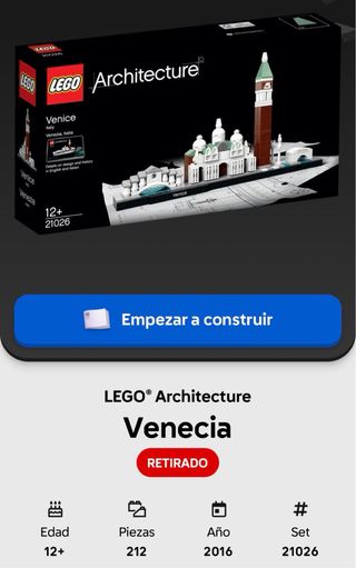 LEGO Architecture Venecia 21026