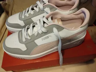Scarpe Puma donna bianche e rosa