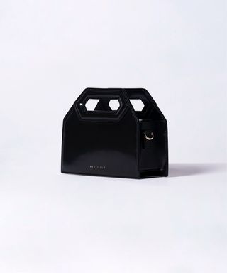 Bolso BERTIELLO Negro Piel Hecho en Italia