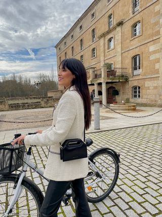 Bolso BERTIELLO Negro Piel Hecho en Italia