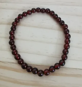 Pulsera Granate Natural 6mm