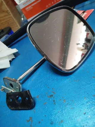 Espejo retrovisor puerta acero inoxidable