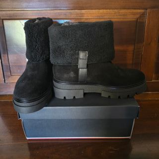 Stivaletti Donna Tommy Hilfiger Faux Fur 39 NUOVI