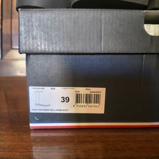 Stivaletti Donna Tommy Hilfiger Faux Fur 39 NUOVI