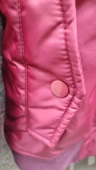 Cazadora bomber chica Schott Roja