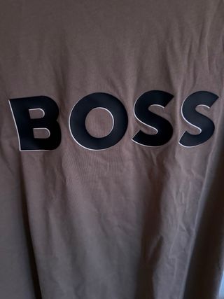 Camiseta BOSS by Hugo Boss Marrón Talla S