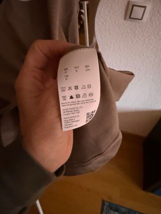 Camiseta BOSS by Hugo Boss Marrón Talla S