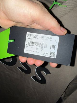 Camiseta BOSS by Hugo Boss Marrón Talla S