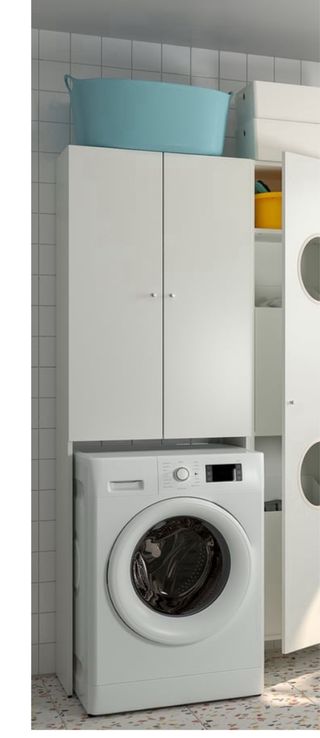 Mueble para lavadora NYSJÖN blanco