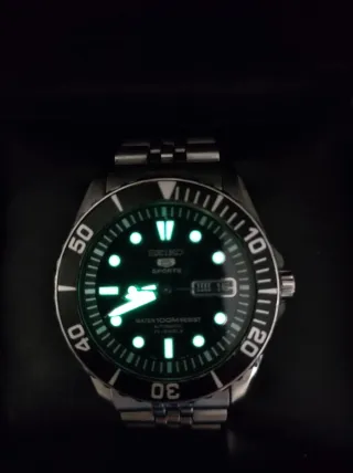Seiko 5 Sports 7S36-03C0  “Sea Urchin” SNZF15