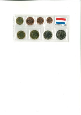 Monedas Luxemburgo Euro 2021 Oficial