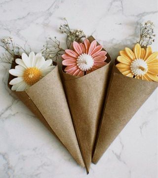 Margherite in cera di soia