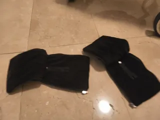 Manoplas para silla de paseo negras
