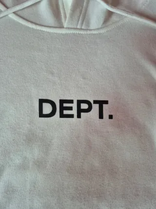 Gallery Dept. Sudadera Blanca Básica Talla S