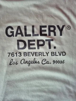 Gallery Dept. Sudadera Blanca Básica Talla S