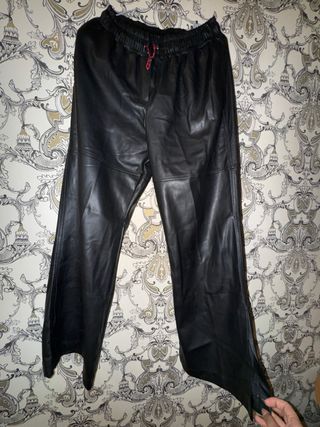 Blusa H&M Beige y Roja Talla S