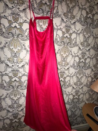 Blusa H&M Beige y Roja Talla S