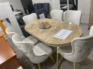 Mesa y 6 Sillas Turcas