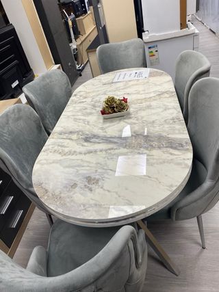 Mesa y 6 Sillas Turcas