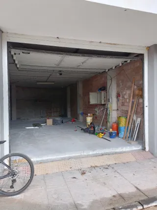 Portón automático seccional