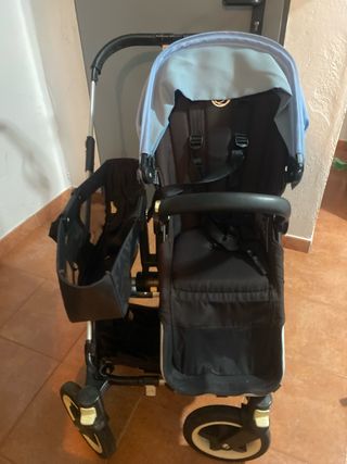 Bugaboo Donkey con 2 sillas y cesta