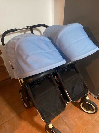 Bugaboo Donkey con 2 sillas y cesta