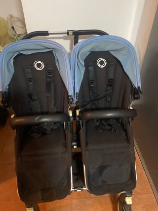 Bugaboo Donkey con 2 sillas y cesta