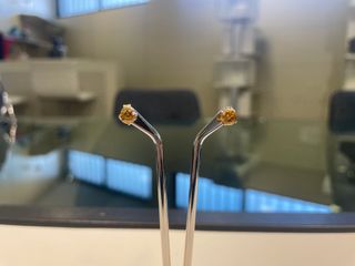 Pendientes Oro 18k Citrino