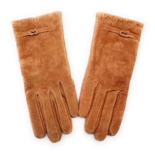 Guantes Piel Mujer Talla 7 - 7,5 - 8 Naranja