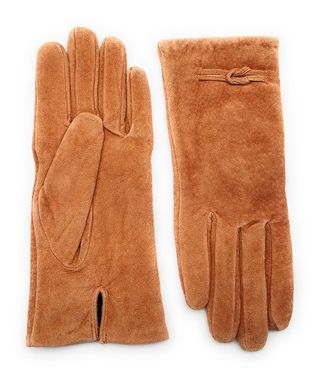 Guantes Piel Mujer Talla 7 - 7,5 - 8 Naranja