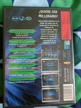 PC CD-ROM ¿Quiere ser millonario? 50x15