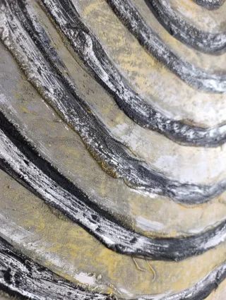 Cuadro abstracto espiral moderno