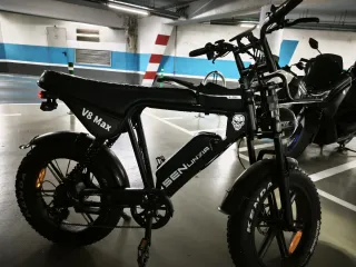 Bicicleta Eléctrica V8 Max 2 Plazas