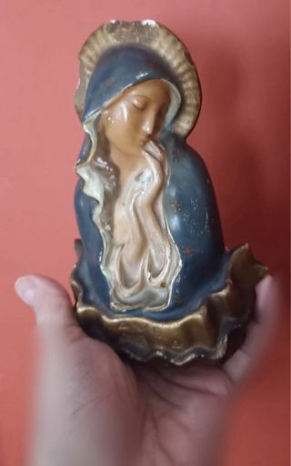 Figura de yeso Ave Maria