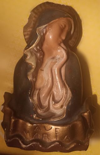Figura de yeso Ave Maria